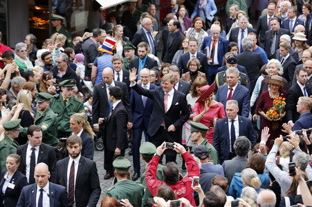 König Willem-Alexander und Königin Maxima der Niederlande in München