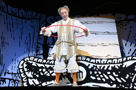 Theaterprobe 'Der eingebildet Kranke' in Berlin