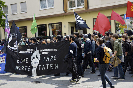 1. Mai Demo in Nürnberg