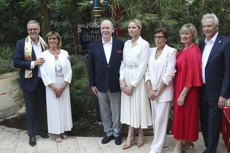Einweihung des Themenbereichs Monaco mit Fürst Albert II. im Europa-Park in Rust