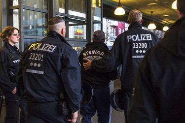 Demonstration gegen NPD-Kundgebung, Berlin