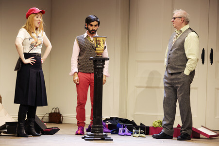 Theaterprobe 'Sophia oder Das Ende der Humanisten' in Berlin