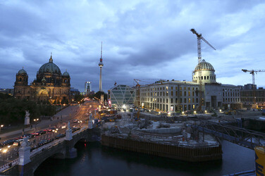 Stadtschloss Baustelle