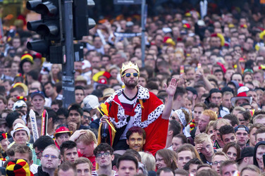 WM-Fanmeile beim Finalspiel Deutschland gegen Argentinien, Berlin