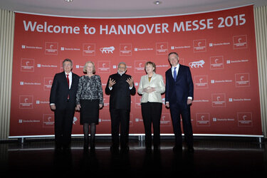 Eröffnung der Hannover Messe 2015