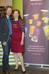 Verkaufsstart der Veganprodukte 'Vevenga' von Marion Kracht, Hamburg