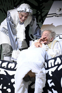 Theaterprobe 'Der eingebildet Kranke' in Berlin