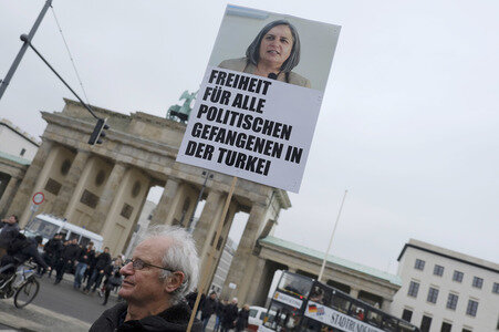 Kurden Demonstration in Berlin
