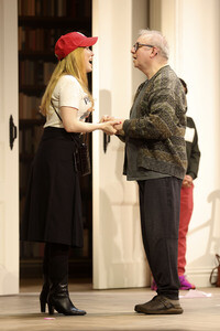 Theaterprobe 'Sophia oder Das Ende der Humanisten' in Berlin