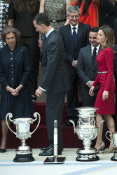 Letizia von Spanien, Felipe von Spanien, Sofia von Spanien