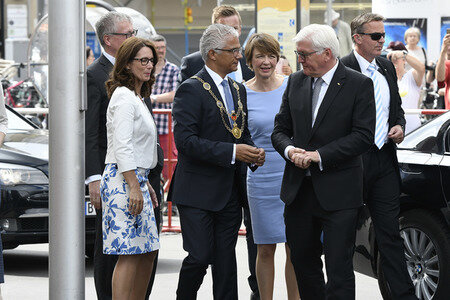 Antrittsbesuch von Frank-Walter Steinmeier in Bonn