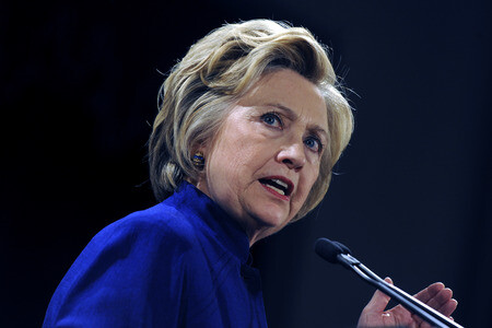 Rede von Hillary Clinton in New York