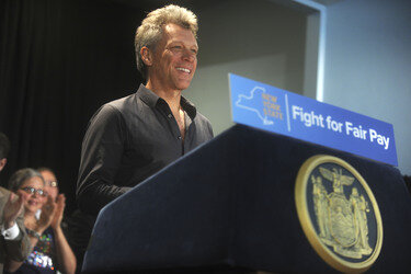 'Fight for Fair Pay' Kampagne in New York