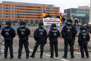 Demonstration 'Hooligans gegen Salafisten', Hannover