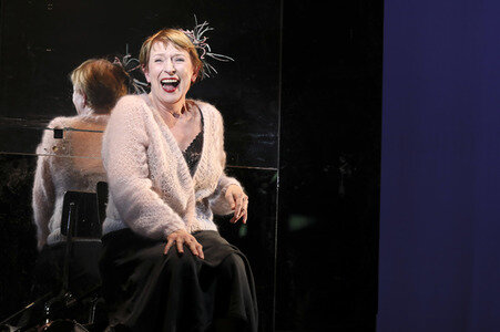 Theaterprobe 'Glückliche Tage' in Berlin