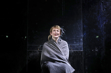 Theaterprobe 'Glückliche Tage' in Berlin