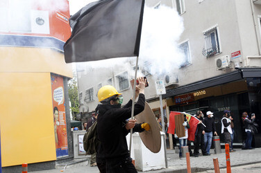 Maidemonstration in Istanbul