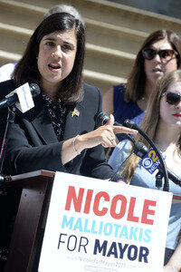 Wahlkampfrede von Nicole Malliotakis in New York