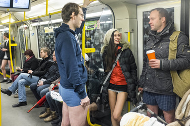 No Pants Subway Ride, Berlin
