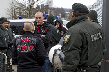 Pegida Demonstration, Wuppertal