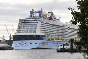 Das Kreuzfahrtschiff 'MS Quantum of the Seas', Hamburg