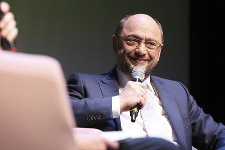 Martin Schulz zu Gast bei 'BRIGITTE Live' in Berlin