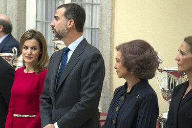 Letizia von Spanien, Felipe von Spanien, Sofia von Spanien, Elena von Spanien