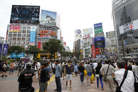 Sightseeing Tokio