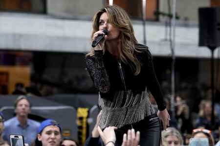 Konzert von Shania Twain in New York
