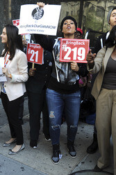 Protest gegen Boko Haram, New York