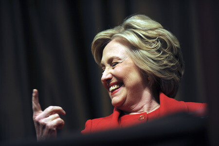 Hillary Clinton spricht auf der NAN Convention in New York
