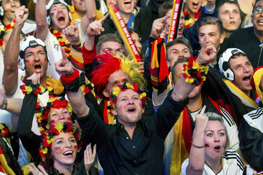 WM-Fanmeile beim Finalspiel Deutschland gegen Argentinien, Berlin
