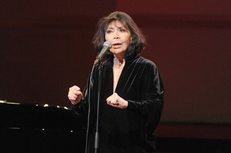 Konzert von Juliette Greco in Hamburg