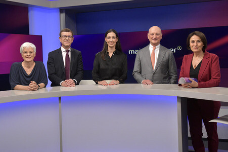 Talkshow 'maischberger' in Berlin