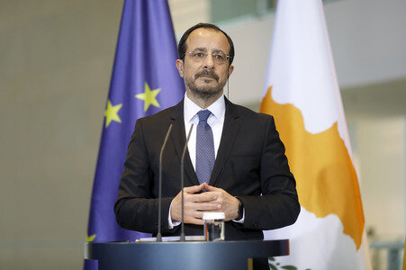 Empfang des Präsidenten der Republik Zypern in Berlin