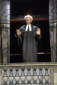 Theaterprobe 'Miss Merkel - Mord in der Uckermark' in Berlin