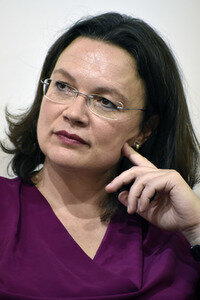 Andrea Nahles auf der Frankfurter Buchmesse 2017