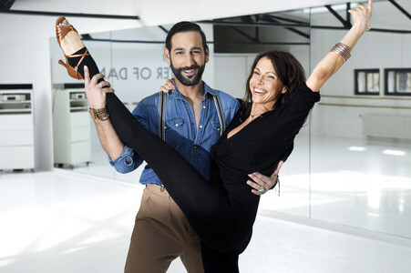 Jana Pallaske trainiert für 'Let's Dance' in Berlin
