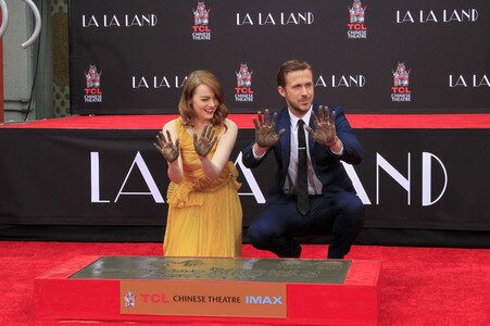 Hand and Footprint Ceremony mit Emma Stone und Ryan Gossling in Los Angeles