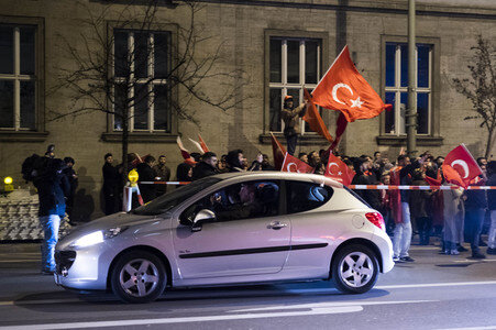 Türken Demo in Berlin