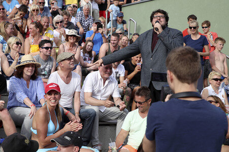 Wassersprung-Show 'Sprung meines Lebens' in Halle