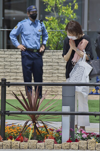 Gedenken an Shinzo Abe in Nara