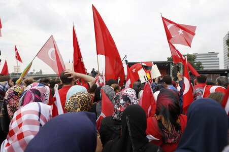 Erdogan-Demo in Köln