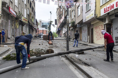 Maidemonstration in Istanbul