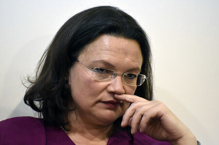 Andrea Nahles auf der Frankfurter Buchmesse 2017
