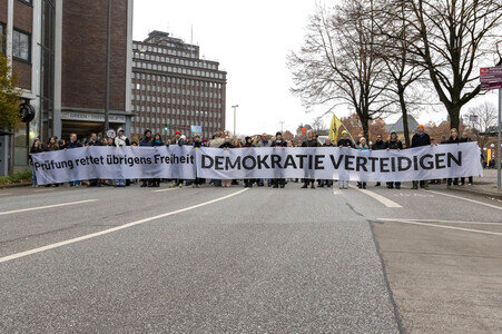 PRÜF! - Auftakt-Demo in Hamburg