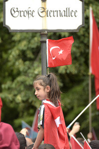 Protest gegen versuchten Militärputsch in der Türkei