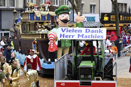 Rosenmontagszug 2017 in Köln