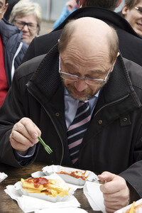 SPD-Kanzlerkandidat Martin Schulz in Darmstadt