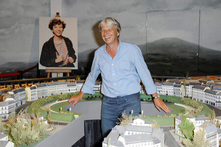 Präsentation einer neuen Filmrequisite aus dem Film 'Timm Thaler' in Potsdam